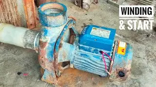full Rewinding and start 2900rpm220v 2hp water pump motor