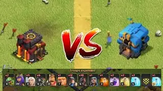 OMG!I CAN'T BELIEVE I DID IT! TH10 Vs TH12 3 STAR ATTACK| CLASH OF CLANS- (COC)