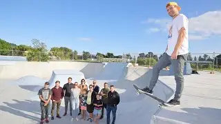 Alfred Cox Skate Park section  opened