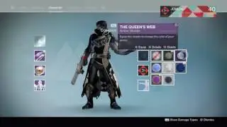 Destiny: The Dawning - Warlock Armor, Spindle, Last Word  Ornaments and emotes