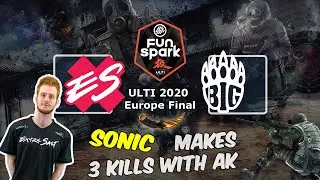 Sonic makes 3 kills with AK, Extra Salt vs BIG, FunSpark ULTI 2020 Europe Final