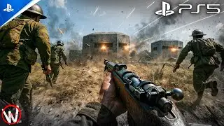 DEADLY ASSAULT ON FORTIFIED GERMAN POSITIONS / Realistic Ultra Graphics [4K 60FPS HDR] Call of Duty