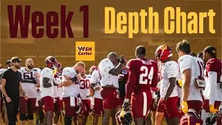 🚨Commanders DROP week 1 UNOFFICIAL depth chart