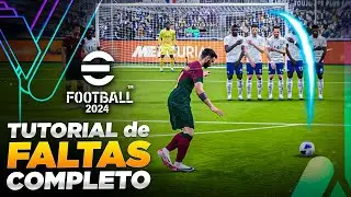 🎮🔥 EFOOTBALL 2024 | TUTORIAL DE FALTAS COMPLETO | APRENDA A COBRAR FALTAS NO EFOOTBALL 2024