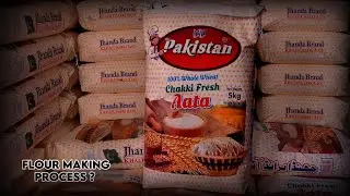 From Wheat to Flour 🌾 | Complete Atta Making Process #viralvideo #flour #factorytour #manufacturing