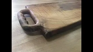 How to make a charcuterie board with nice carved handles