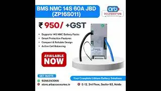 🔋 BMS NMC 14S 60A &ndash; JBD #ARBAccessories #JBDbms #SmartBMS #14SBMS #NMCBatteryProtection