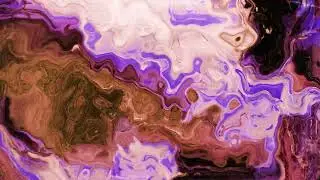Molten Marble Flow - Psychedelic Abstract Visual Loop in 4K