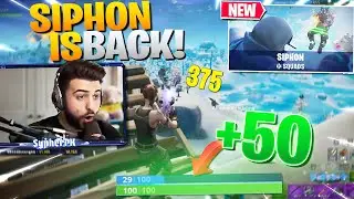 SIPHON IS FINALLY BACK! *NEW* SIPHON SQUADS MODE! - Fortnite Battle Royale