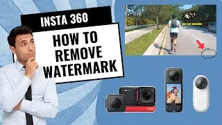 Как удалить водяной знак Insta360
