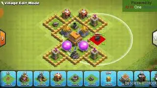 2018 Clash of Clans Town Hall 5  best farming base Setting 1 { COC TH5 } by All In One Network