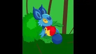 Pokemon Fussion Speed paint (Noibat and Azurill)