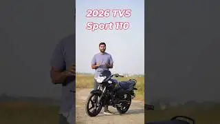 2026 TVS Sport 110 in telugu | TechTravelTelugu