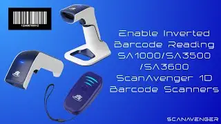 Enable Inverted Barcode Reading &ndash; SA1000/ SA3500/ SA3600 ScanAvenger 1D Barcode Scanners