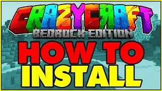 How to Install Crazycraft for Minecraft Bedrock (OUTDATED)