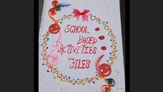 School Based Activities File