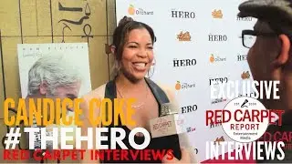 Candice Coke interviewed at LA Premiere of 'The Hero' Opening 6/9 #TheHeroMovie