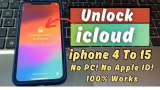 How To Unlock iCloud Activation Lock Without Apple ID ! iPhone 4 To 15 Supported! No PC 100% Works 🔥