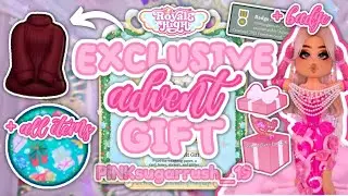 EXCLUSIVE Advent Gift, Badge, & All Items! Advent Calendar 2023 Royale High ROBLOX ♡