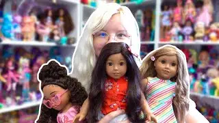 My 18inch DOLL OBSESSION! First American Girl doll unboxing!