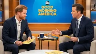 Prince Harry KICKED OUT from GMA After SHOCKING Argument with George Stephanopoulos