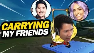 Old Age League Player Carries His 2 Friends to Victory