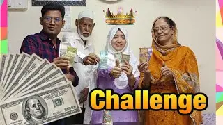 Funny Challenge Vlog 4 - Money Challenge - Family time - Game Challenge Vlog 