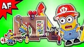 Mega Bloks Despicable Me FIRE RESCUE Speed Build