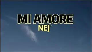 NEJ&acute;- Mi Amore (Lyrics)