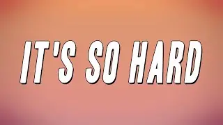 Big Pun - It's So Hard ft. Donell Jones (Lyrics)