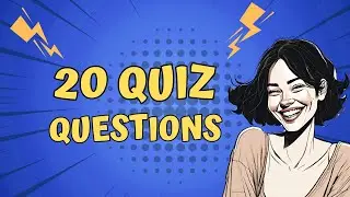 English Quiz 20 Questions Multiple Choice Learn English with Read Aloud Australia TV