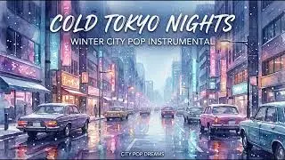 Tokyo Frozen Air – Frosty & Transparent Winter City Pop | Chill Neon Night Vibes/透明な冬の息が溶けるシティポップ