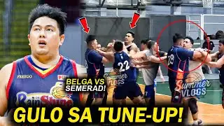 Nagkagulo sa Tune-up Game ng ROS at NLEX! Magsusuntukan pa Sana si Belga at Semerad! CJ Perez Look!