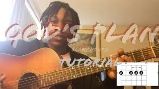 God's Plan - Guitar Tutorial (So Easy)!!!!!! 🙏🏾