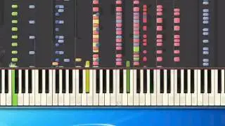 3 passi avanti   Celentano Adriano [Piano tutorial by Synthesia]