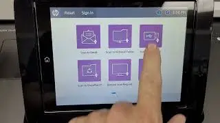 HP Digital Sender Flow 8500 fn2 Demo / Demonstration