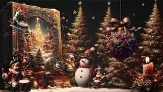 Johnny Mercer & The Pied Pipers - Santa Claus Is Comin' to Town (Q Burns Abstract Message Rmx) 4k FL