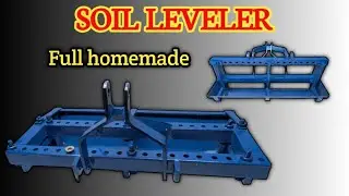 DIY Soil Leveler | Farm Land Leveling Tool | TinyToy Maker #diy