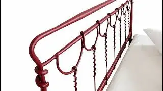 Letto in Ferro Battuto Artigianale CLIO &ndash; Un&rsquo;Opera d&rsquo;Arte per la Tua Camera da Letto