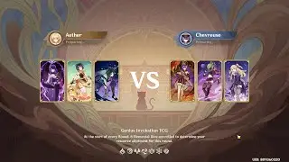 TCG Card Battle with Chevreuse! [Chevreuse Voicelines] #tcg #genshinimpact