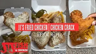 JJ&rsquo;s Fried Chicken + Chicken Crack Full Recipe | Fastfood at Home