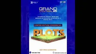 𝗚𝗿𝗮𝗻𝗱 𝗖𝗲𝗻𝘁𝗿𝗮𝗹 𝟭𝟭𝟰 𝗣𝗿𝗲𝘀𝗲𝗻𝘁𝘀 𝗟𝗶𝗺𝗶𝘁𝗲𝗱 𝗘𝗱𝗶𝘁𝗶𝗼𝗻 𝗖𝗼𝗺𝗺𝗲𝗿𝗰𝗶𝗮𝗹 𝗣𝗹𝗼𝘁𝘀  Commercial Property in Gurgaon,SCO