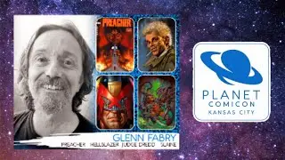 Glenn Fabry and Ben Templesmith Panel @ Planet Comicon 2024