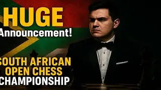 HUGE Announcement regarding the South African Open Chess Championship