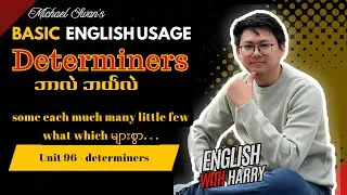 Unit 96 - determiners: some each either much many little few enough several all both half what which