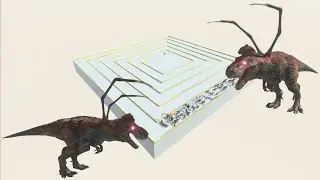 Secret ARBS Unit vs Everyone! #arbs #dinosaur #indodinos #gaming #funny #games #jurassicworld