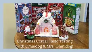 Christmas Cereal Taste Testing with OmniDog and Mrs. OmniDog