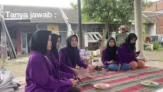 Kegiatan penyuluhan produk Butterfly Pea Sweetea oleh kelompok 6