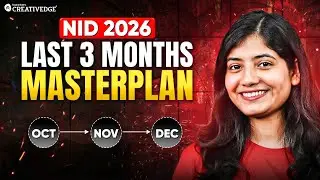 3 Months Left for NID 2026 ⏳ Here&rsquo;s How to Crack the NID 2026 Exam (Yes, It&rsquo;s Possible!)🚀
