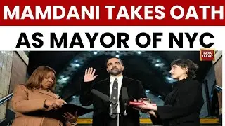 New York Elections: Zohran Mamdani Sworn In As First Muslim Mayor Of New York City